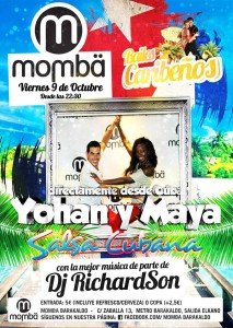 Clase de Salsa Cubana Con Yohan Lamoru En Momba